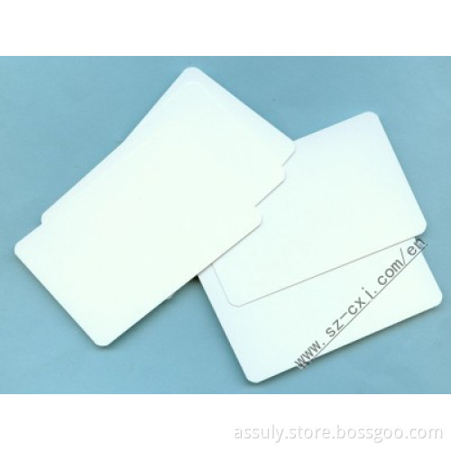 White card,Blank White card,PVC White card